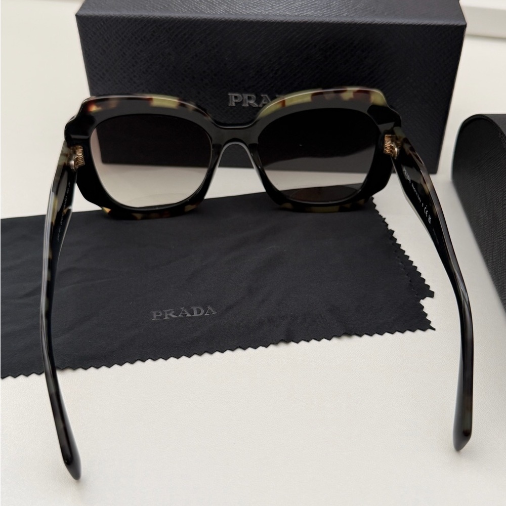 Prada Tortoise Shell Sunglasses - Picture 7 of 16